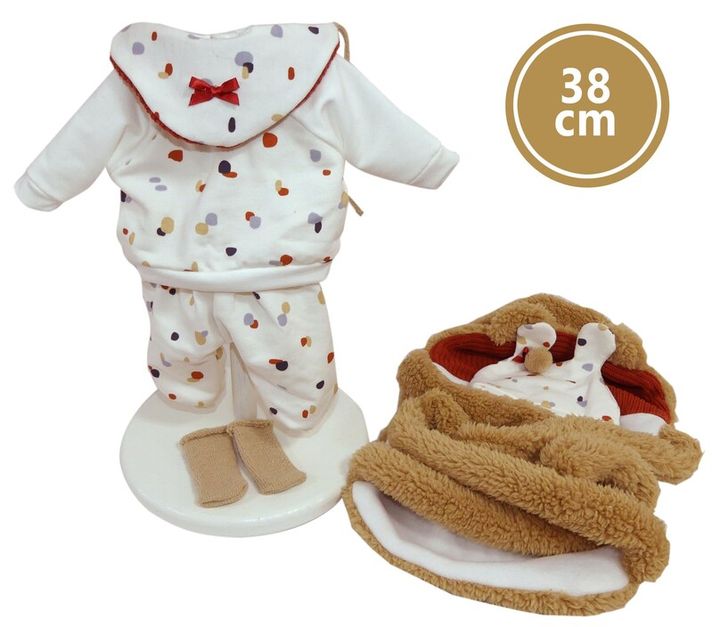 LLORENS - M38-945 oblečenie pre bábiku bábätko veľkosti 38 cm