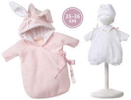 LLORENS - M636-36 oblečenie pre bábiku bábätko NEW BORN veľkosti 35-36 cm