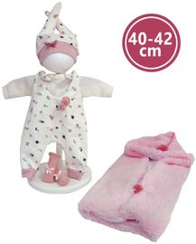 LLORENS - M738-86 oblečenie pre bábiku bábätko NEW BORN veľkosti 40-42 cm