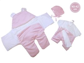 LLORENS - M740-60 oblečok pre bábiku bábätko NEW BORN veľkosti 40-42 cm
