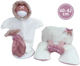 LLORENS - M740-78 oblečenie pre bábiku bábätko NEW BORN veľkosti 40-42 cm