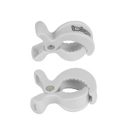 LODGER - Swaddle Clip 2pack White
