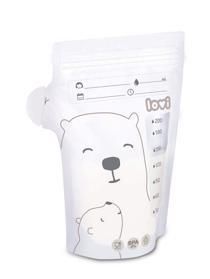LOVI - Vrecúška k uchovávanie odsatého mlieka 25 ks Buddy Bear