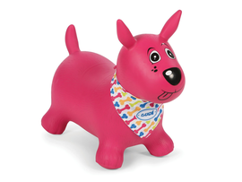 LUDI - Skákací pes ružový