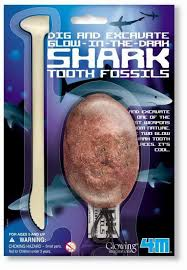 MAC TOYS - Kostra - fosforeskujúci žralok