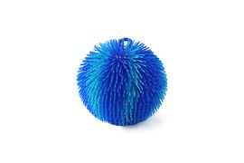 MAC TOYS - SPORTO Strapatá dúhová lopta so svetlom - modrá