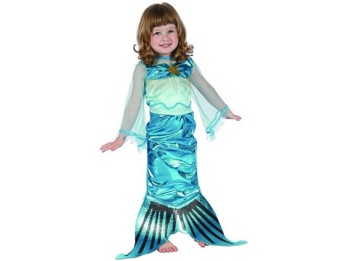 MADE - Karnevalový kostým - morská panna, 80-92 cm
