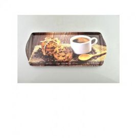 MAKRO - Podnos 37,5x16x2cm Coffee