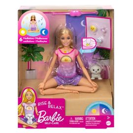 MATTEL - Barbie Bábika A Meditácia Od Rána Do Večera, Mix produktov