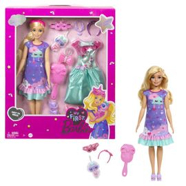 MATTEL - Barbie Moja Prvá Barbia Bábika Deň A Noc - Fialová