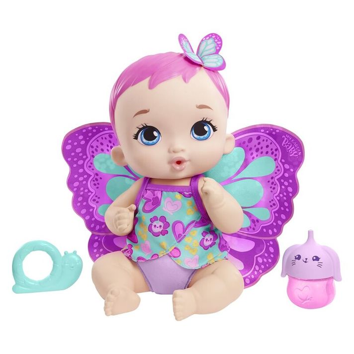 MATTEL - My Garden Baby Bábätko - Purpurový Motýlik