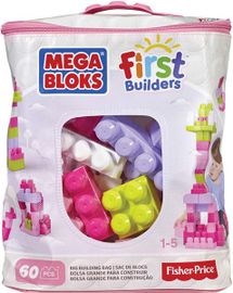 MEGA BLOKS - First Builders Building Bag Girls (60)