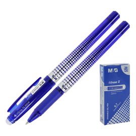 M&G - Roller gélový/gumovací iErase II 0,7 mm, modrý