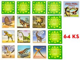 MIKRO TRADING - Pexeso Dino Park 64ks v krabičke