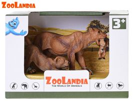 MIKRO TRADING - Zoolandia levice s mláďatami 8,5-13cm v krabičke