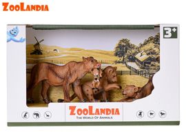 MIKRO TRADING - Zoolandia levice s mláďatami v krabičke