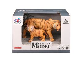 MIKRO TRADING - Zoolandia tigrice s mláďatami 7-15cm v krabičke