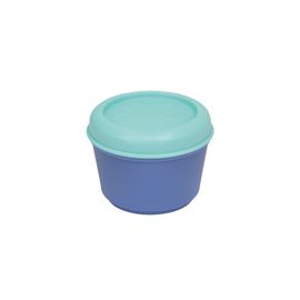 MILAN - Box na desiatu hermetický 0,25 l modro-tyrkysový