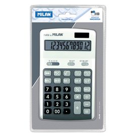 MILAN - Kalkulačka stolová 12-miestna 150712 sivá