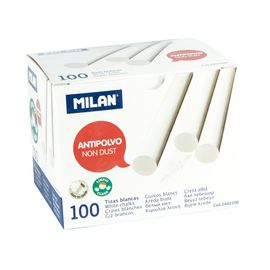 MILAN - Krieda guľatá biela bezprašná 100 ks