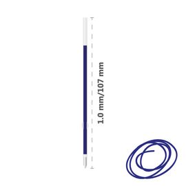 MILAN - Náplň guľôčková P1 Touch 1,0 mm - modrá