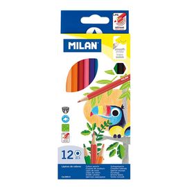 MILAN - Pastelky šesťhranné 12 ks