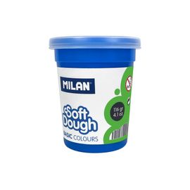 MILAN - Plastelína Soft Dough zelená 116g /1ks