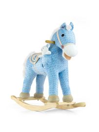 MILLY MALLY - Hojdací koník s melódiou Pony modrý