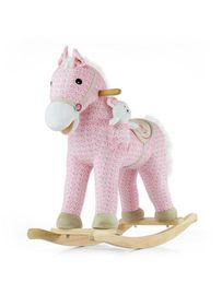 MILLY MALLY - Hojdací koník s melódiou Pony ružový
