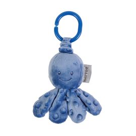 NATTOU - Chobotnička vibračná na C krúžku dark blue 20 cm Lapidou