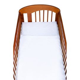 NEW BABY - 2-dielne posteľné obliečky 90/120 cm biele