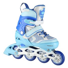 NILS - Detské kolieskové korčule Extreme NA14198 modré, L(39-42)