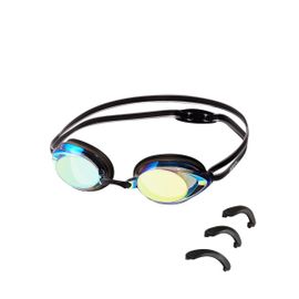 NILS - Plavecké okuliare Aqua NQG230MAF Racing čierne/dúhové