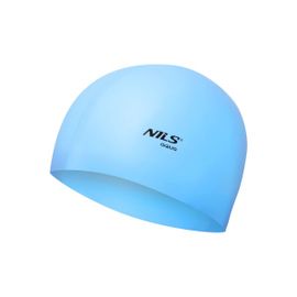 NILS - Silikónová čiapka Aqua NQC BL01 svetlomodrá