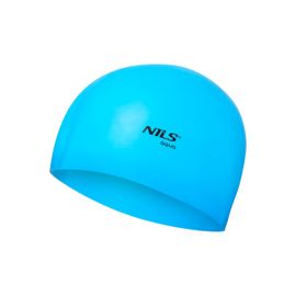 NILS - Silikónová čiapka Aqua NQC BL02 modrá