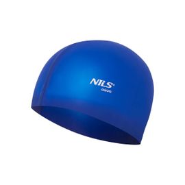 NILS - Silikónová čiapka Aqua NQC BL04 tmavomodrá