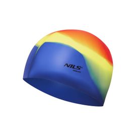 NILS - Silikónová čiapka Aqua NQC Multicolor M04