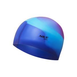 NILS - Silikónová čiapka Aqua NQC Multicolor M12