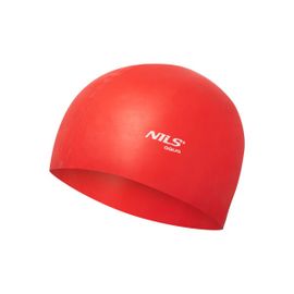 NILS - Silikónová čiapka Aqua NQC RD01 červená