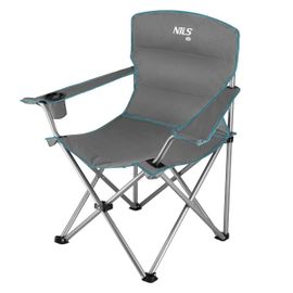 NILS - Skladacia stolička NILS Camp NC3079 sivo-zelená