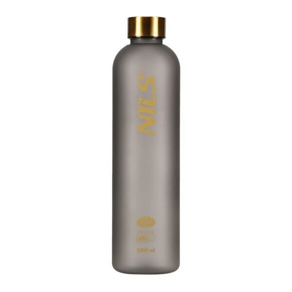 NILS - Tritanová fľaša na pitie Camp NCD61 1000 ml sivá