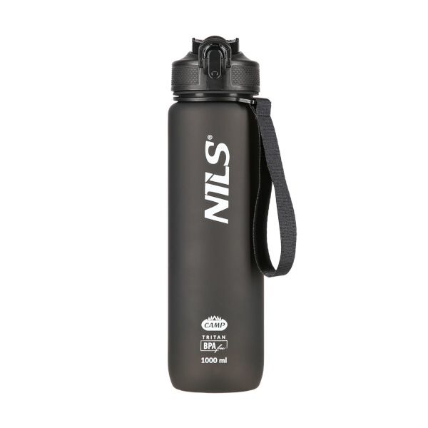 NILS - Tritanová fľaša na pitie Camp NCD68 1000 ml čierna