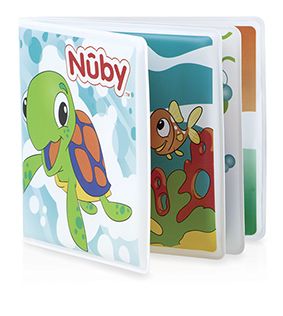 NUBY - Prvá pískacia knižka do vody 6m+
