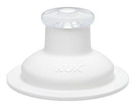NUK - FC Náhradný náustok Push-Pull silikónový (36m+) – biely
