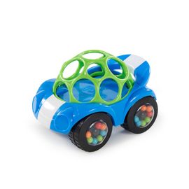 OBALL - Hračka autíčko Rattle&Roll Oball™ modro/zelené 3m+