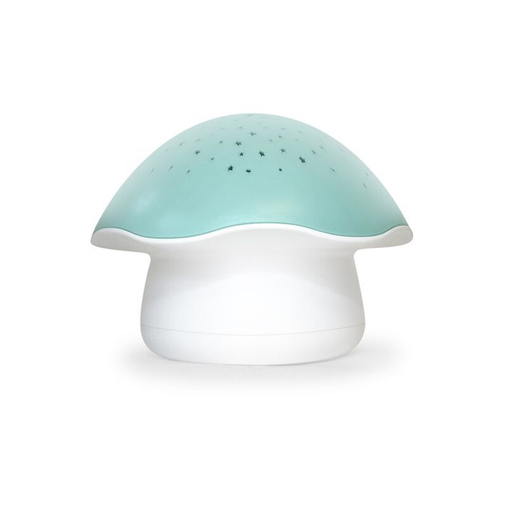 PABOBO - Projektor nočnej oblohy s bielym šumom a senzorom plaču Star Mushroom Blue