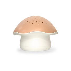 PABOBO - Projektor nočnej oblohy s bielym šumom a senzorom plaču Star Mushroom Pink