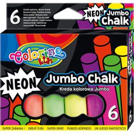 PATIO - Colorino chodníkové kriedy Neon Jumbo 6 farieb