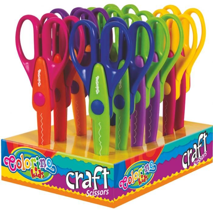 PATIO - Colorino detské nožničky Craft 12,5 cm