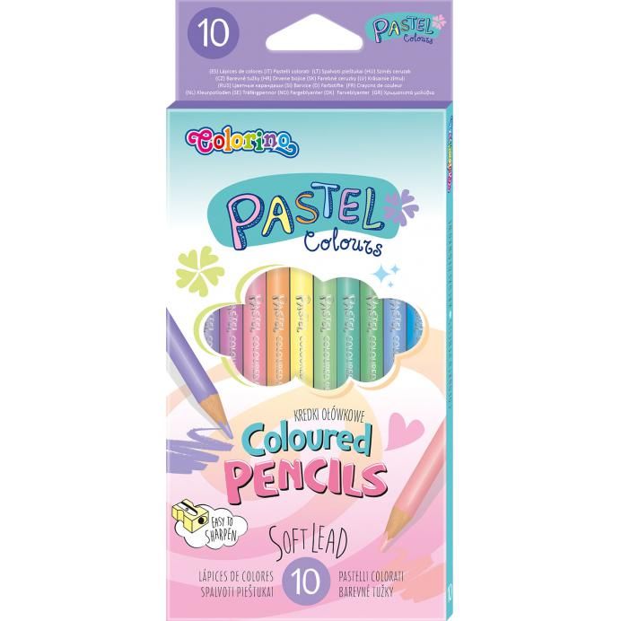 PATIO - Colorino pastelky 10 farieb pastelové